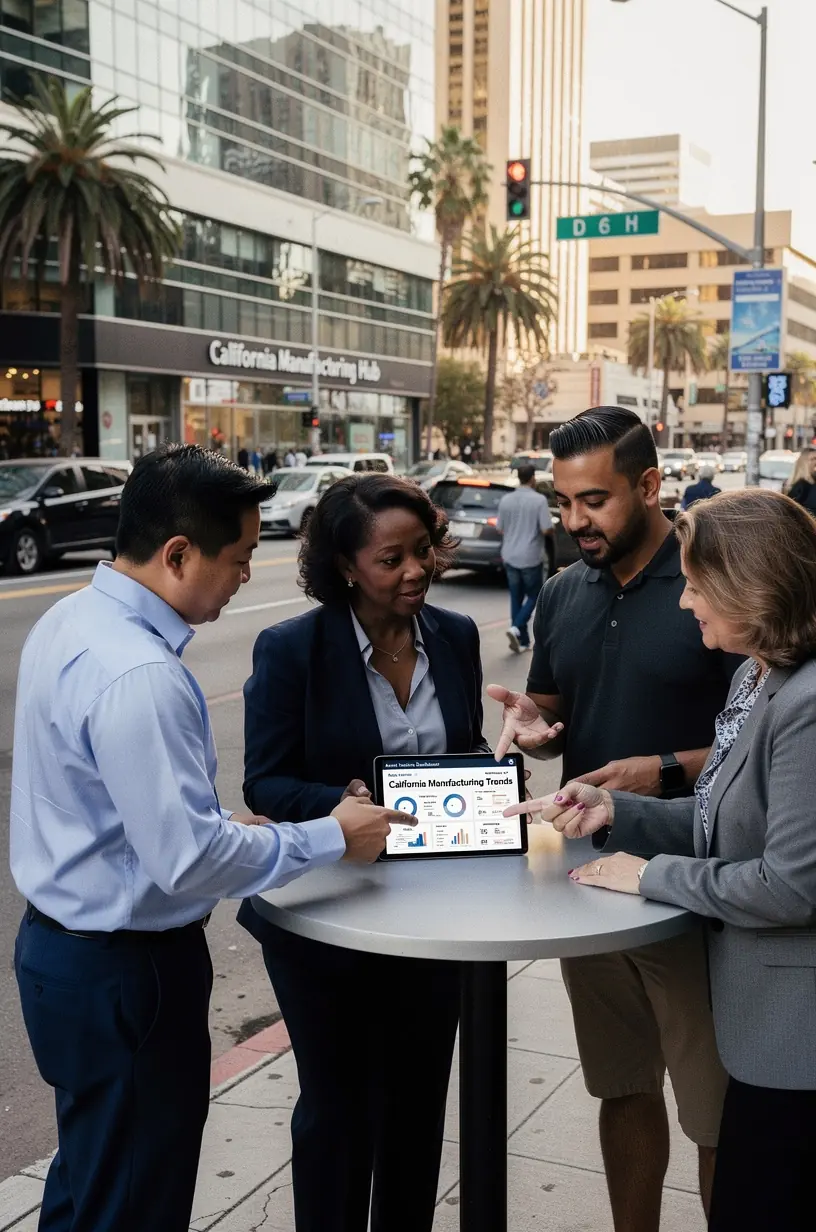 Professional team collaboration